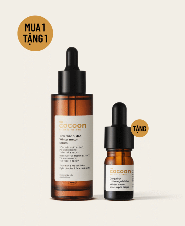 Tinh chất bí đao 70ml - Tặng dung dịch chấm mụn bí đao 5ml